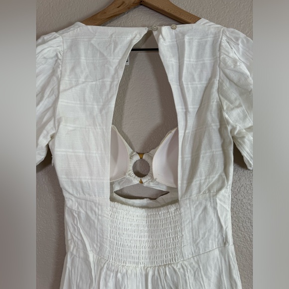 L*SPACE Sienna Dress White Summer Resort Small $154 - Picture 10 of 14